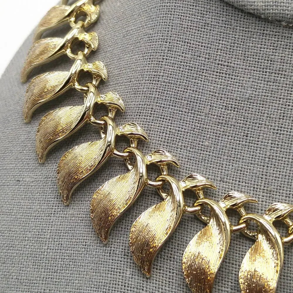 Pakula Gold Plated Necklace, Mid-century Modern, 1960s Vintage Jewelry